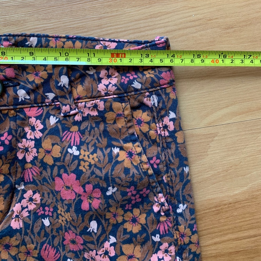 NWOT AE Twill X Midi Floral Print Shorts - Picture 5 of 8